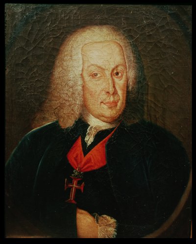 Portret van Sebasiao Jose de Carvalho e Mello (1699-1782) Marques de Pombal door Portuguese School